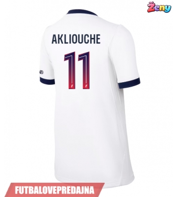 Lacne Ženy Futbalové dres Paris Saint-Germain Maghnes Akliouche #11 2026-27 Krátky Rukáv - Preč